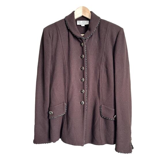 ST JOHN COLLECTION by Marie Gray blazer - Picture 1 of 14